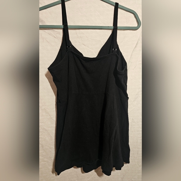 Torrid Black Button-Front Tank Top - Picture 4 of 8